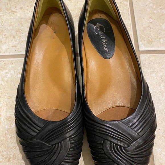 Earthies‎ Vanya Flat Shoes, Black Mooshie Flats 6.5 - Picture 5 of 5